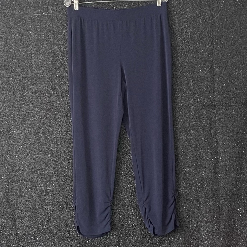 Chico's Navy Blue Harem Pants